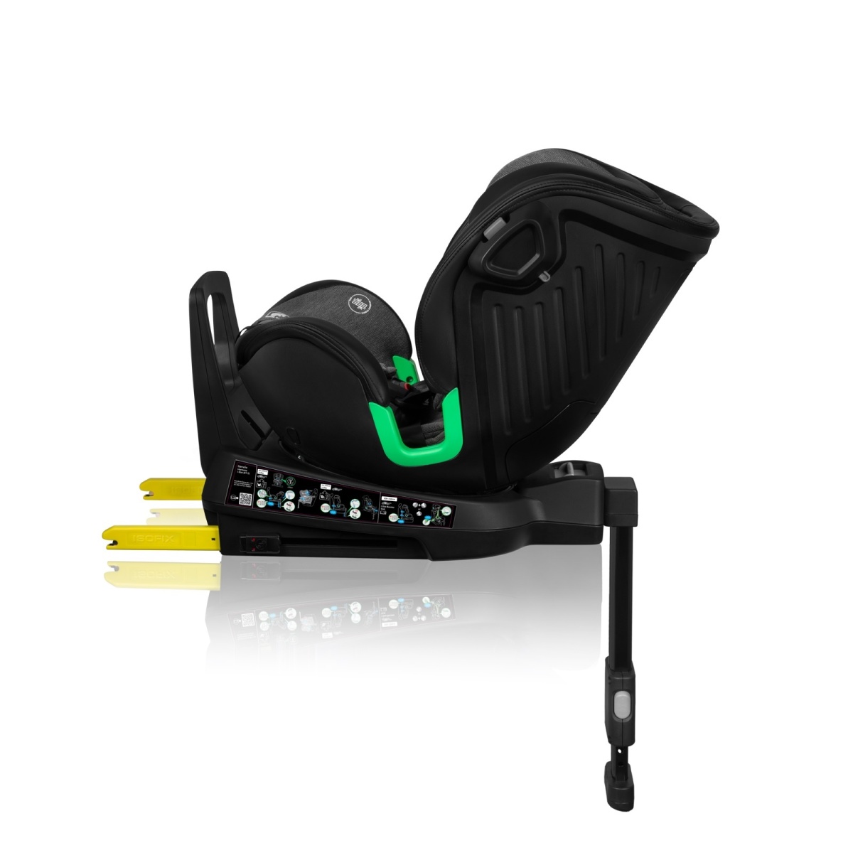 LIONELO HARMONY I-SIZE GREY GRAPHITE LEATHER