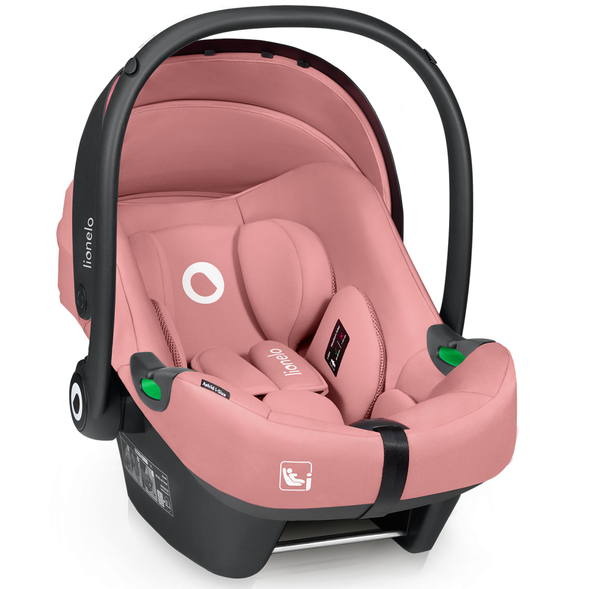 LIONELO ASTRID I-SIZE PINK CORAL