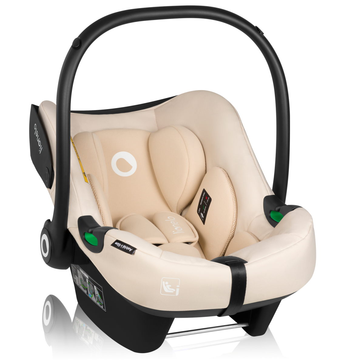 LIONELO ASTRID I-SIZE BEIGE SEND
