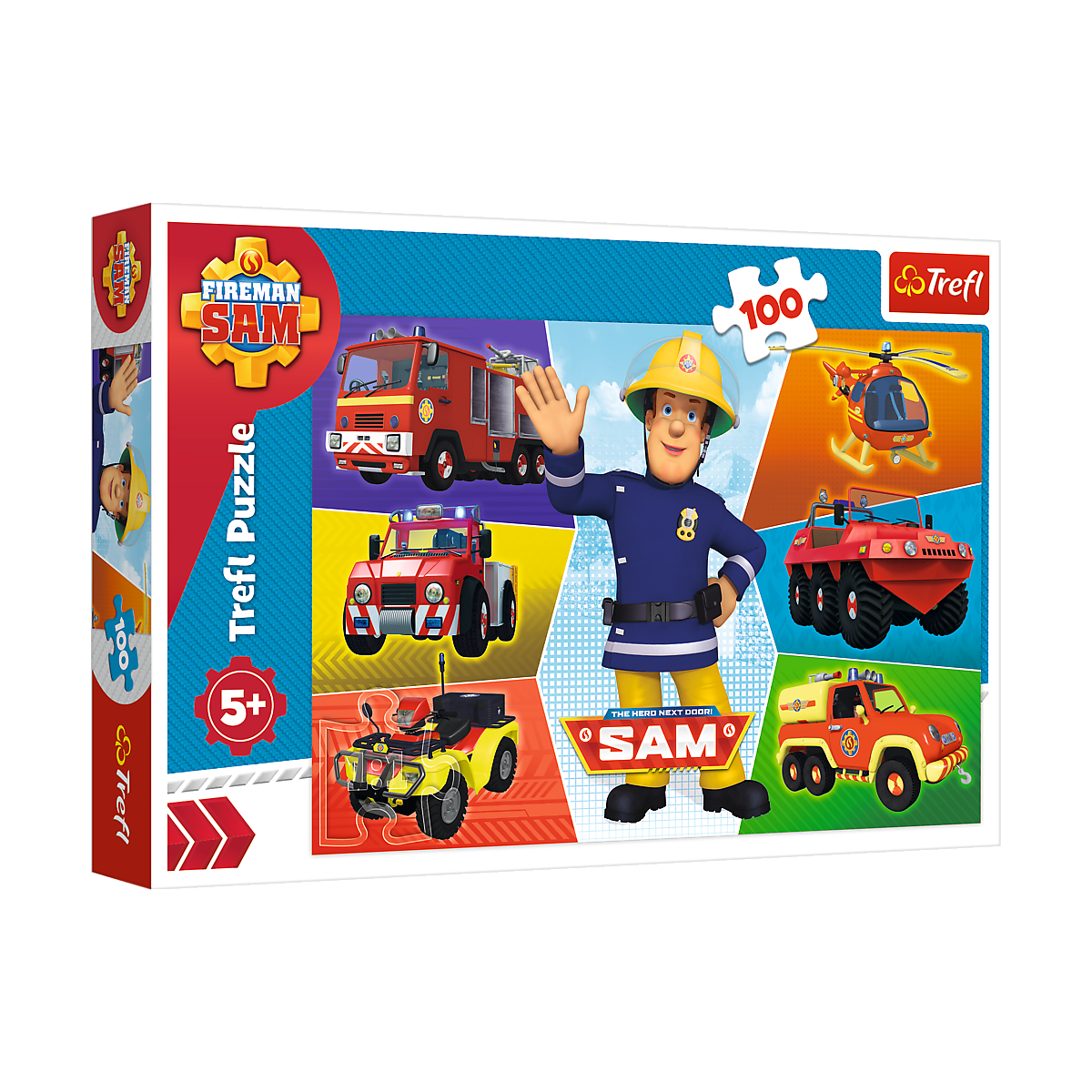 PUZZLE 100 Pojazdy Strażaka Sama/Strażak Sam 16354