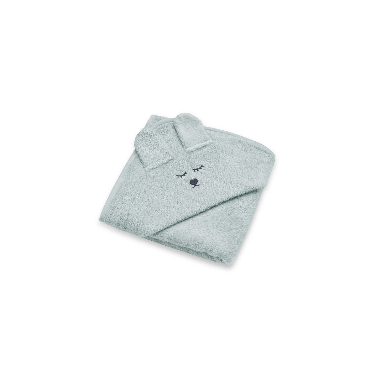 YOSOY RĘCZNIK BAMBUSOWY Z USZAMI 100X100 SZAŁWIOWY