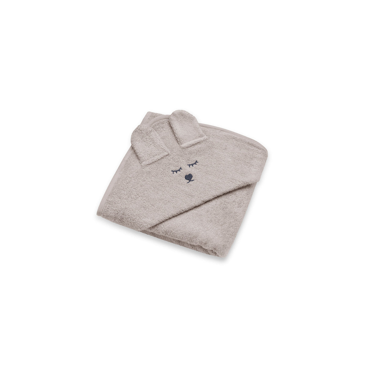 YOSOY RĘCZNIK BAMBUSOWY Z USZAMI 100X100 BEŻOWY