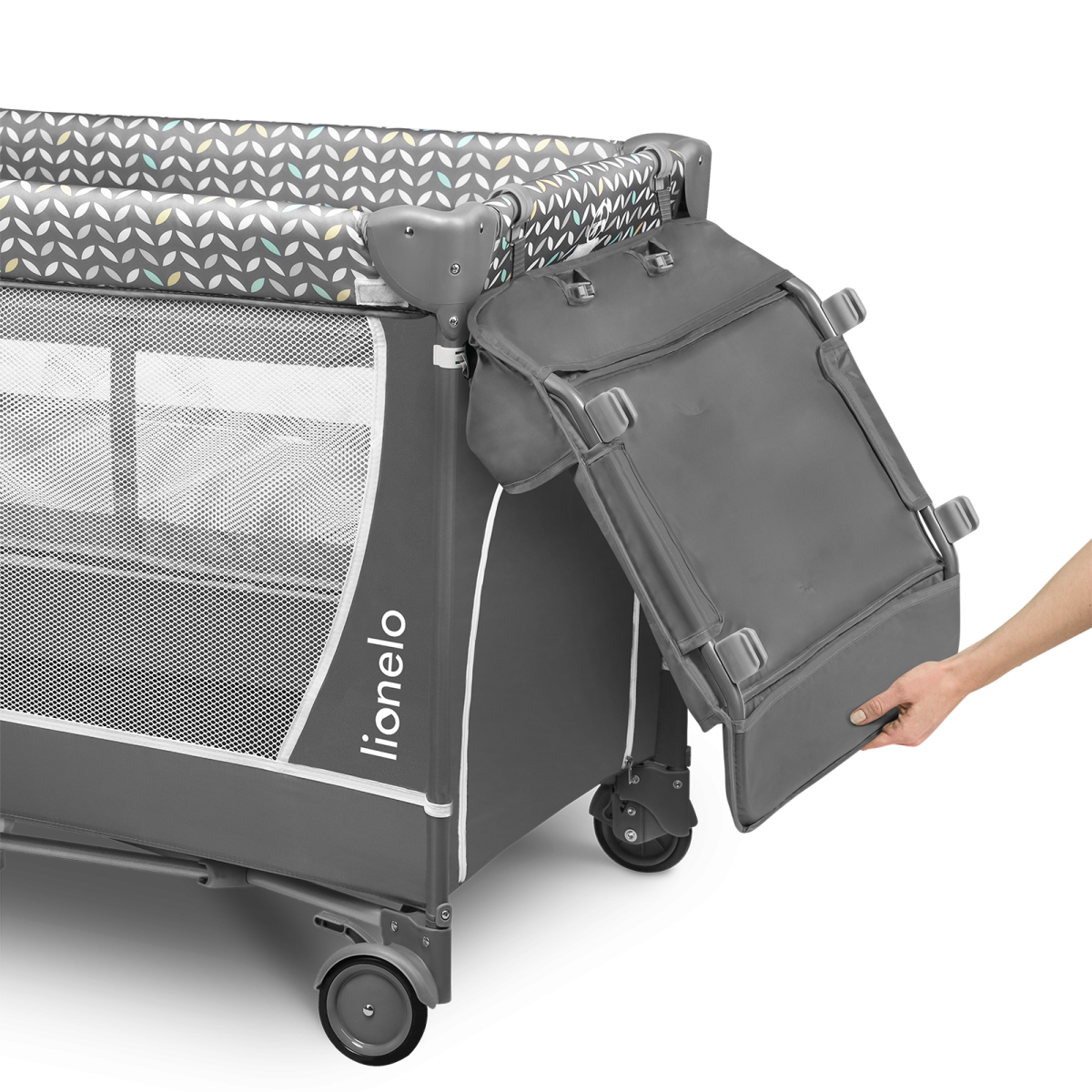 LIONELO FLOWER GREY SCANDI