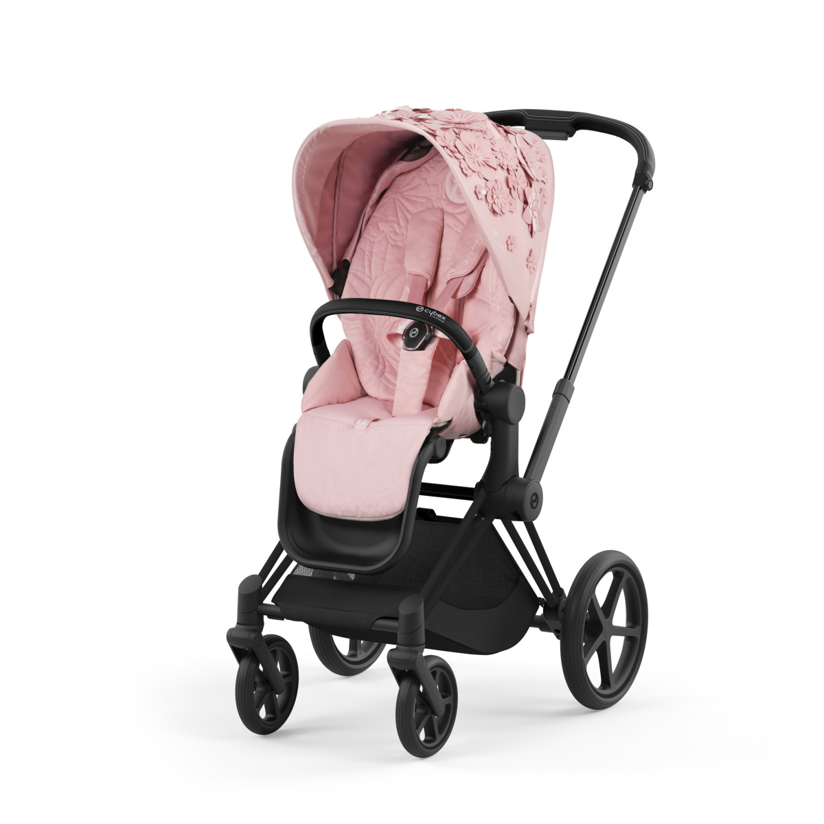 CYBEX PRIAM 4.0 PALE BLUSH MATT BLACK 2W1