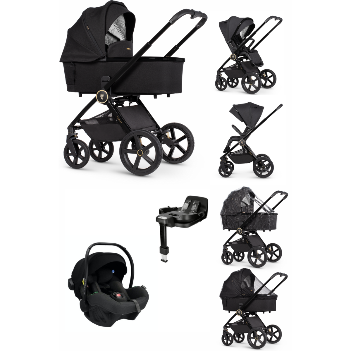 ZESTAW 4W1 VENICCI UPLINE 2 + AVIONAUT PIXEL PRO 2.0C + BAZA ISOFIX