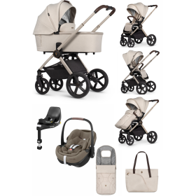 ZESTAW 4W1 VENICCI UPLINE 2 + MAXI COSI PEBBLE PRO 2 + BAZA ISOFIX
