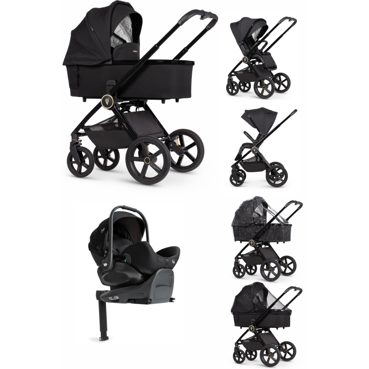 ZESTAW 4W1 VENICCI UPLINE 2 + JOIE ILEVEL + BAZA ISOFIX