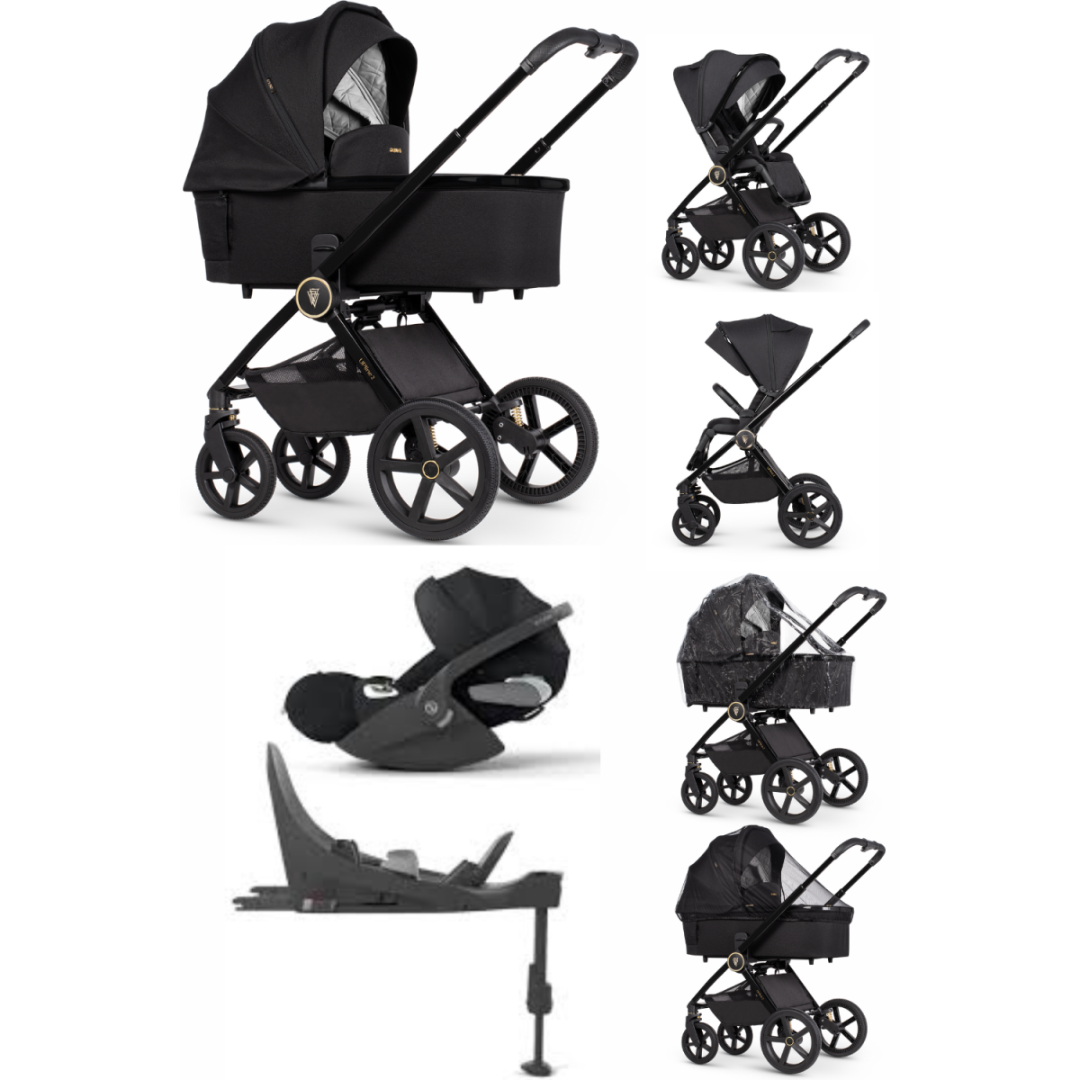 ZESTAW 4W1 VENICCI UPLINE 2 + CYBEX CLOUD T + BAZA ISOFIX
