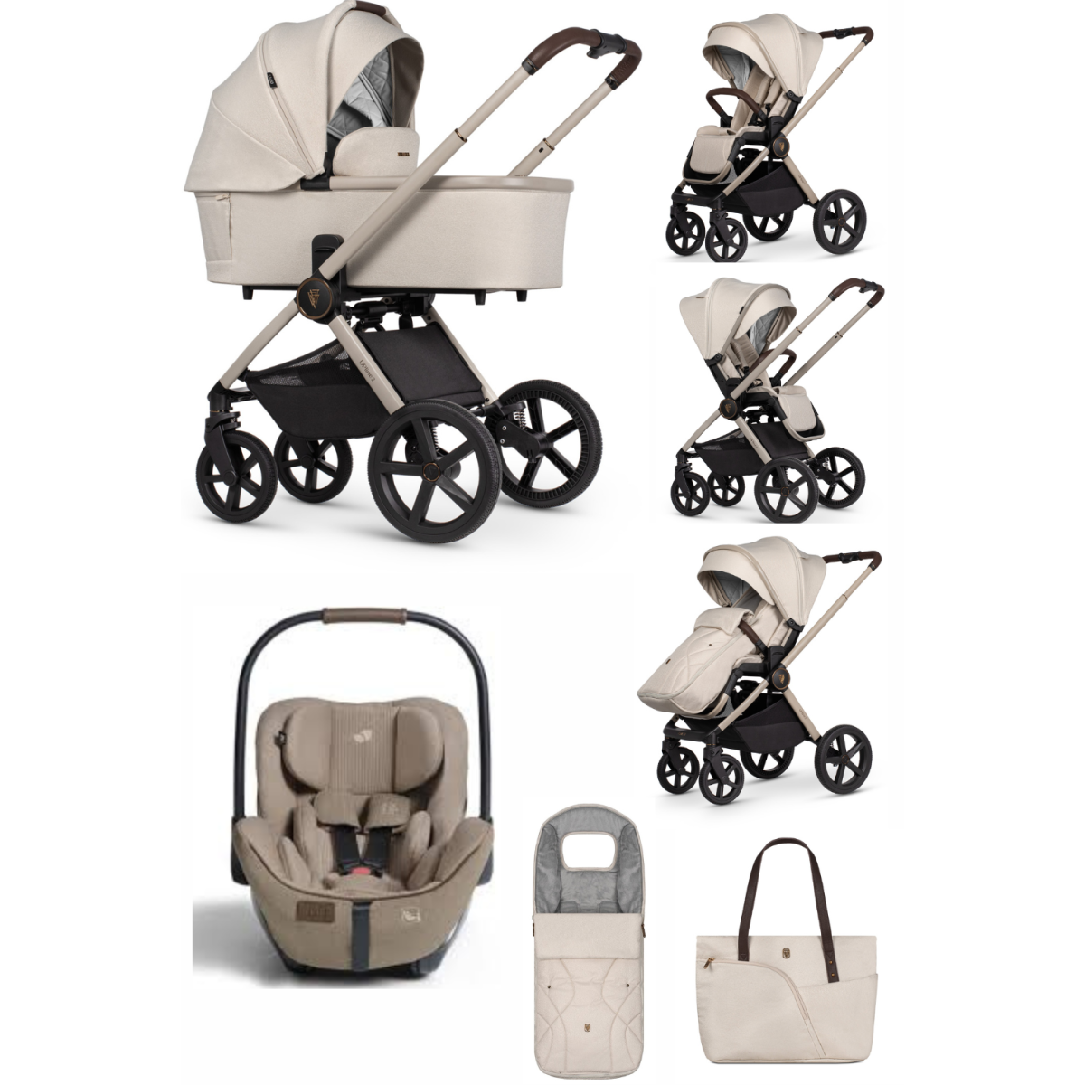 ZESTAW 3W1 VENICCI UPLINE 2 + JOIE ILEVEL