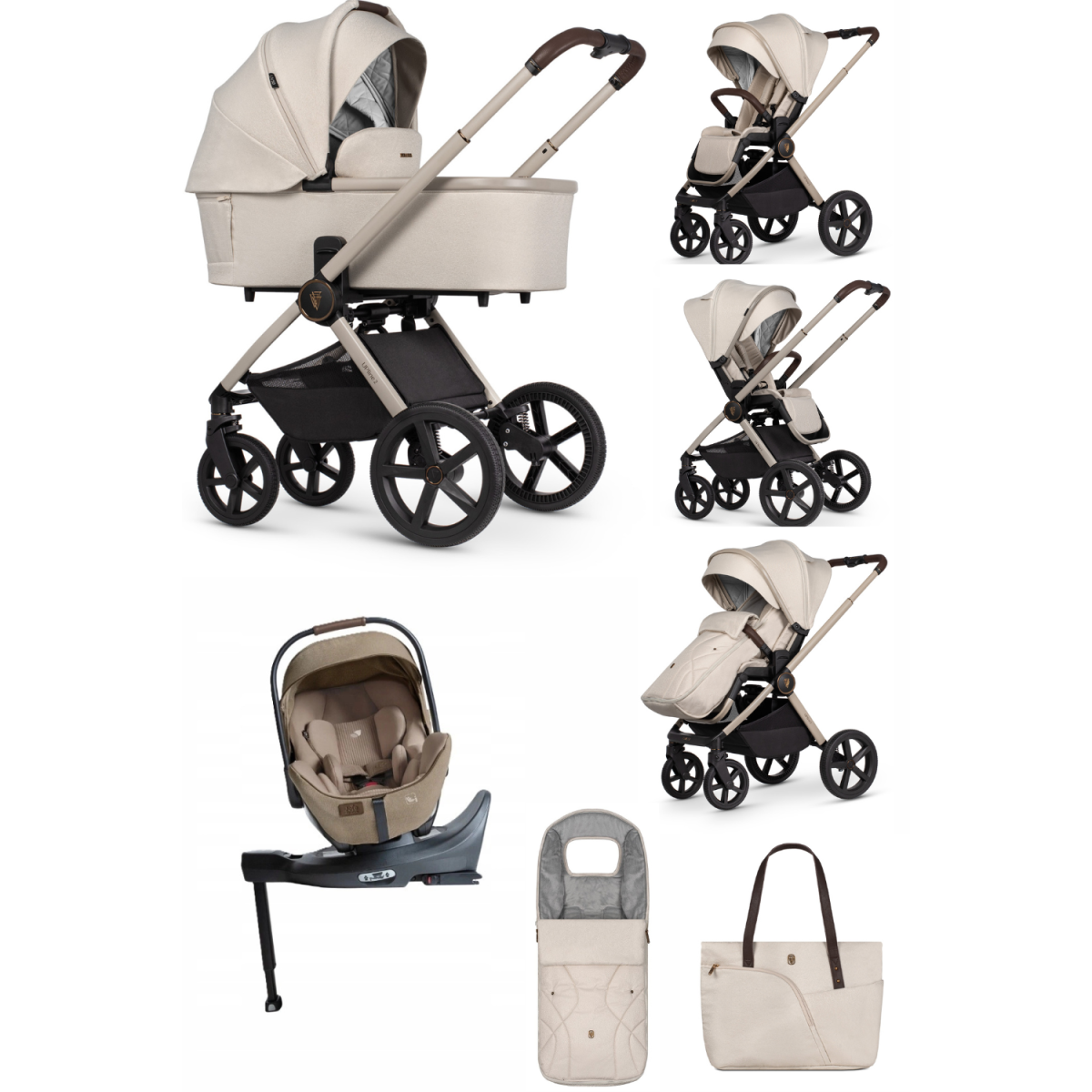 ZESTAW 4W1 VENICCI UPLINE 2 + JOIE ILEVEL + BAZA ISOFIX