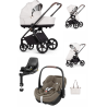 ZESTAW 4W1 VENICCI CLARO + MAXI COSI PEBBLE PRO 2 + BAZA ISOFIX
