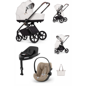 ZESTAW 4W1 VENICCI CLARO + CYBEX CLOUD G PLUS + BAZA ISOFIX