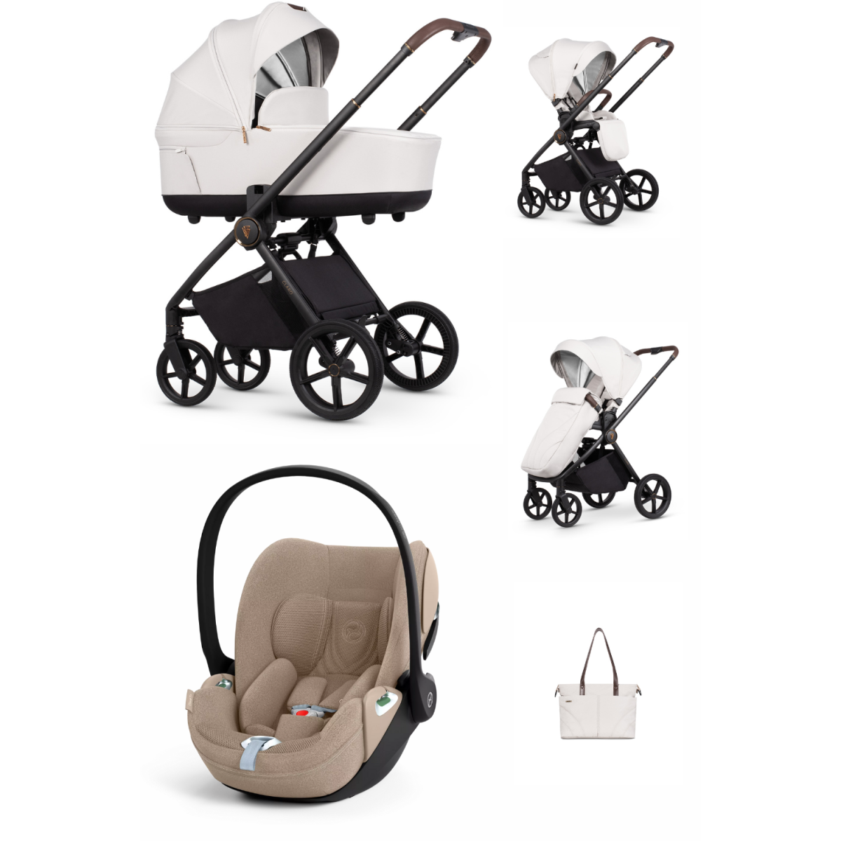 ZESTAW 3W1 VENICCI CLARO + CYBEX CLOUD T PLUS