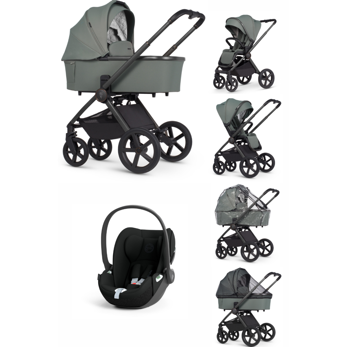 ZESTAW 3W1 VENICCI UPLINE 2 + CYBEX CLOUD T