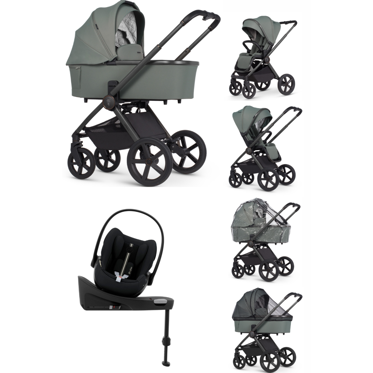 ZESTAW 4W1 VENICCI UPLINE 2 + CYBEX CLOUD G + BAZA ISOFIX