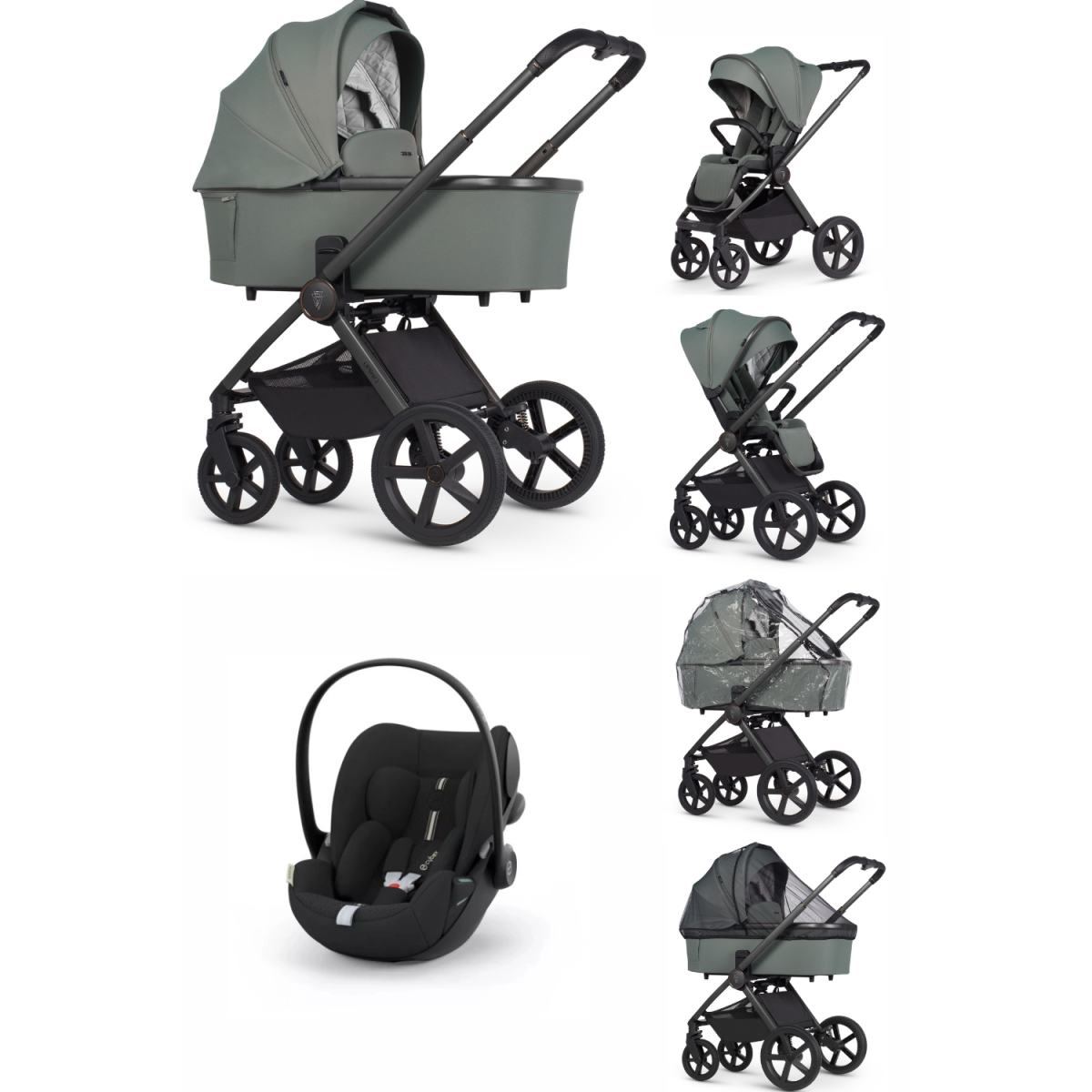 ZESTAW 3W1 VENICCI UPLINE 2 + CYBEX CLOUD G