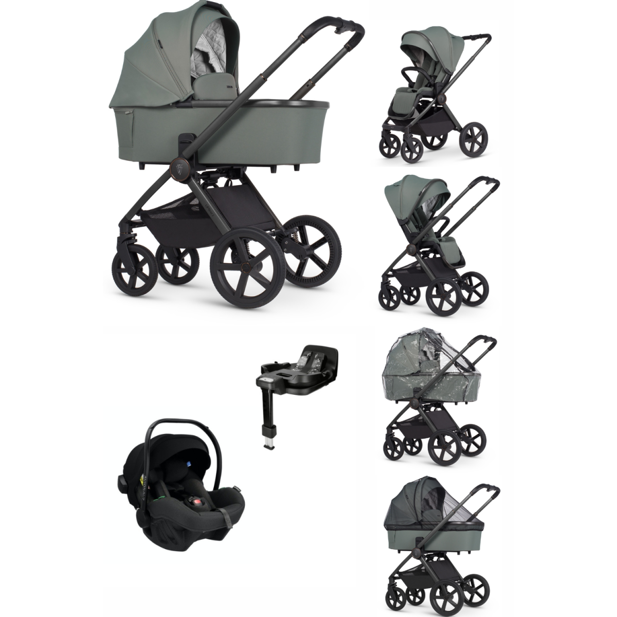 ZESTAW 4W1 VENICCI UPLINE 2 + AVIONAUT PIXEL PRO 2.0C + BAZA ISOFIX