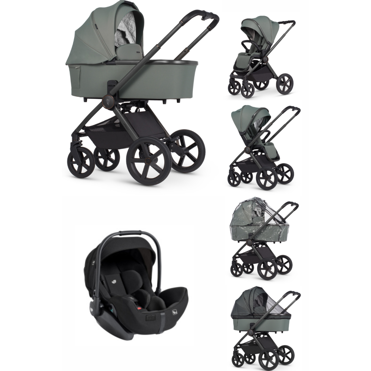 ZESTAW 3W1 VENICCI UPLINE 2 + JOIE ILEVEL