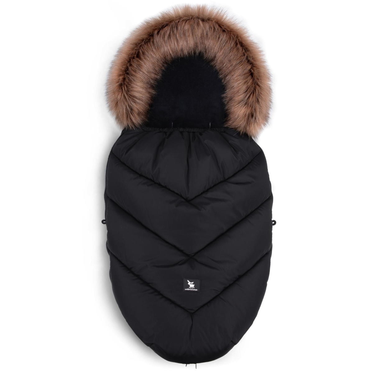 COTTONMOOSE ŚPIWÓR FOOTMUFF MOOSE BLACK