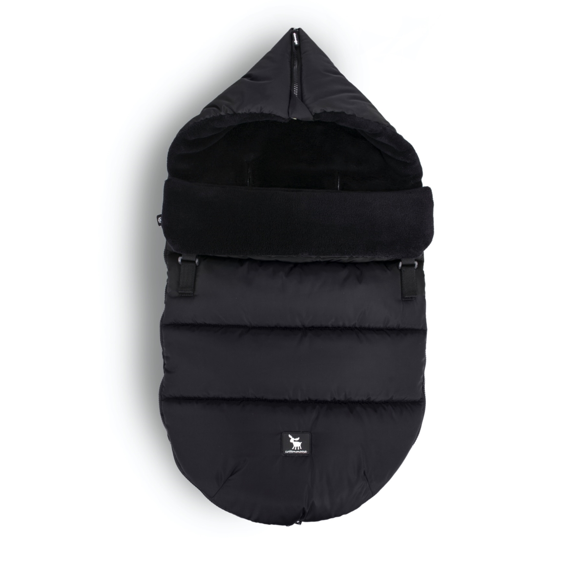 COTTONMOOSE ŚPIWÓR FOOTMUFF BABY MOOSE BLACK