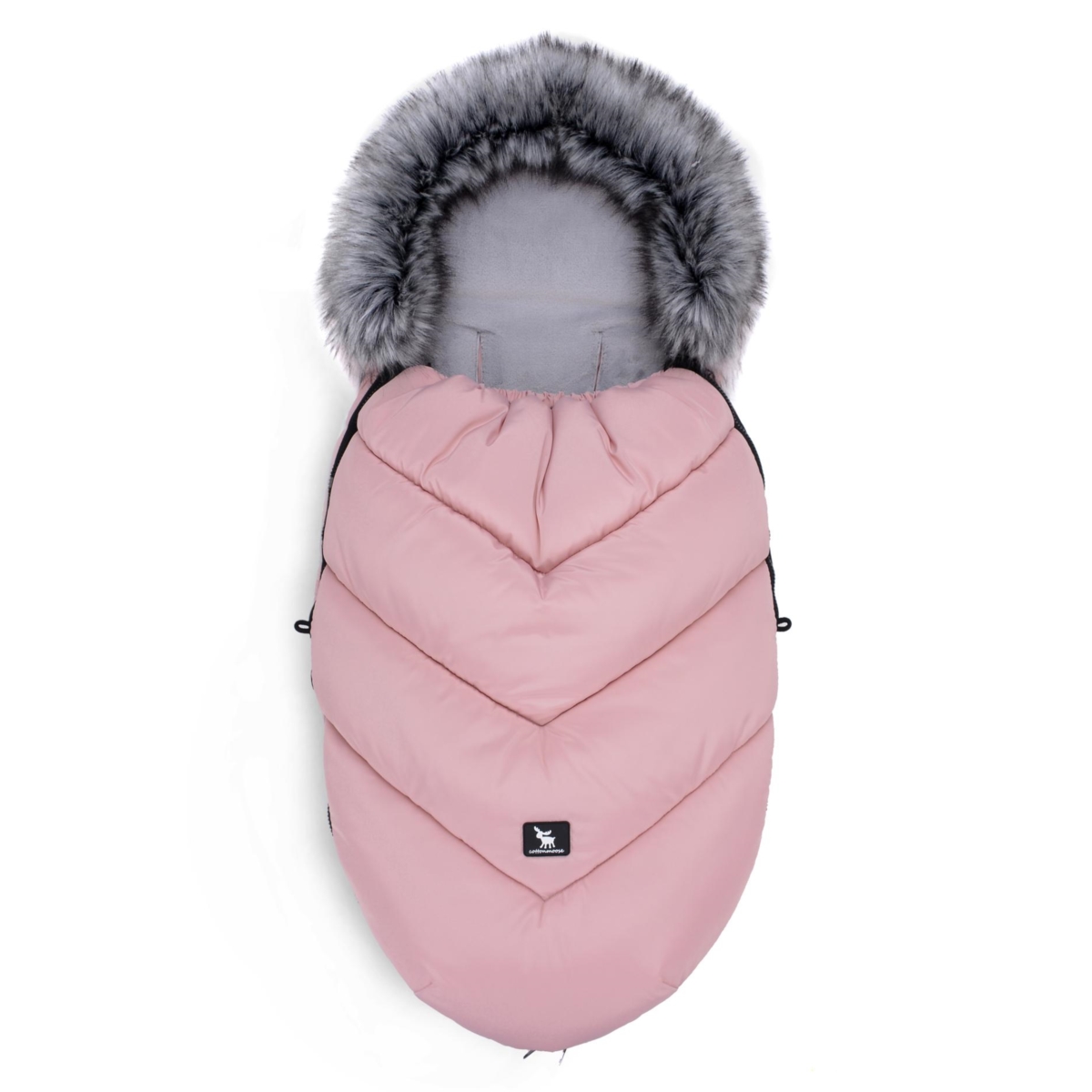 COTTONMOOSE ŚPIWÓR FOOTMUFF MOOSE PINK
