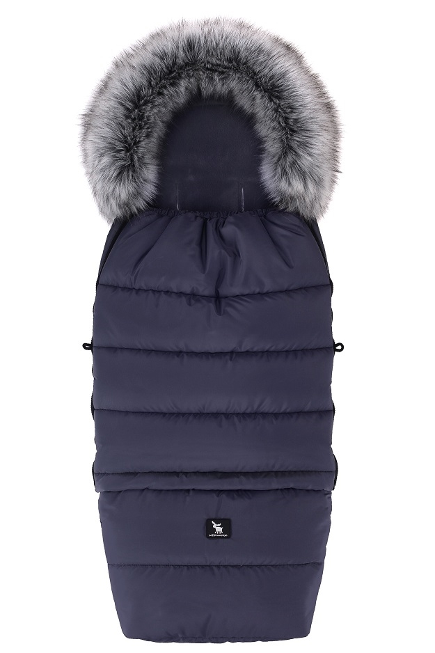 COTTONMOOSE ŚPIWÓR FOOTMUFF COMBI 3W1 GRAPHITE