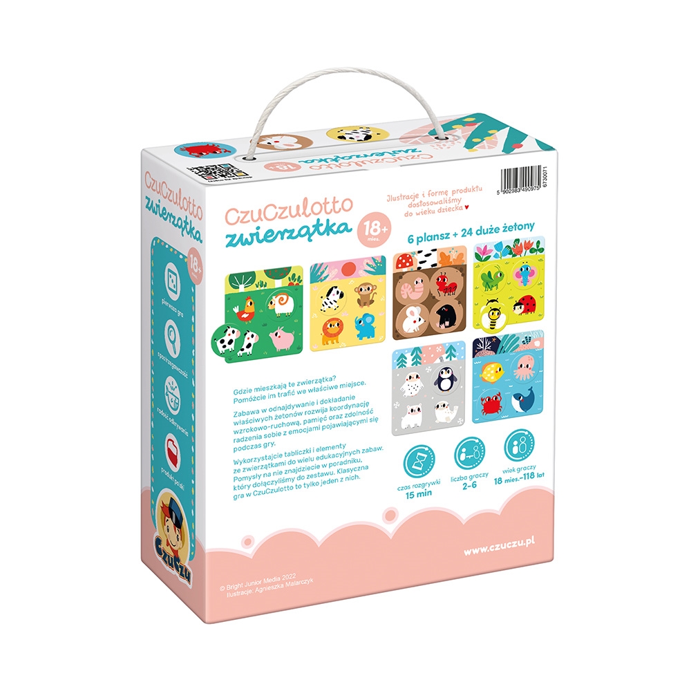 CZUCZU LOTTO ZWIERZATKA