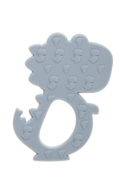 BOCIOLAND GRYZAK SILIKONOWY DINO SZARY