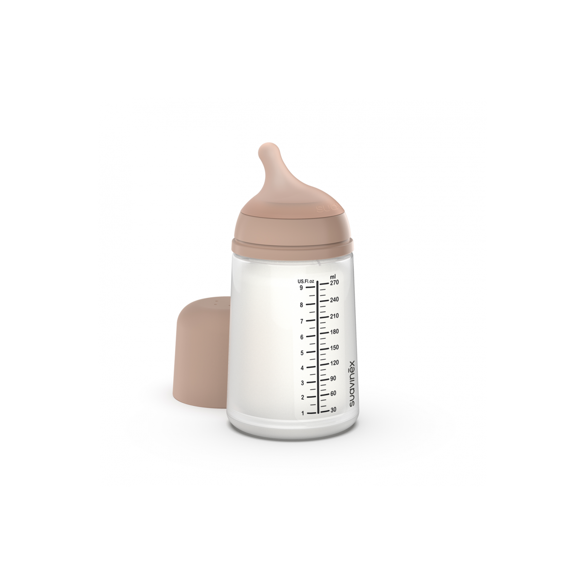 SUAVINEX BUTELKA 270ML ZERO ZERO MEDIUM