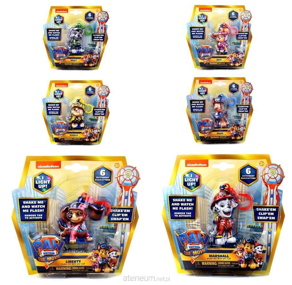 BRELOK ŚWIECĄCY - PSI PATROL - CHASE