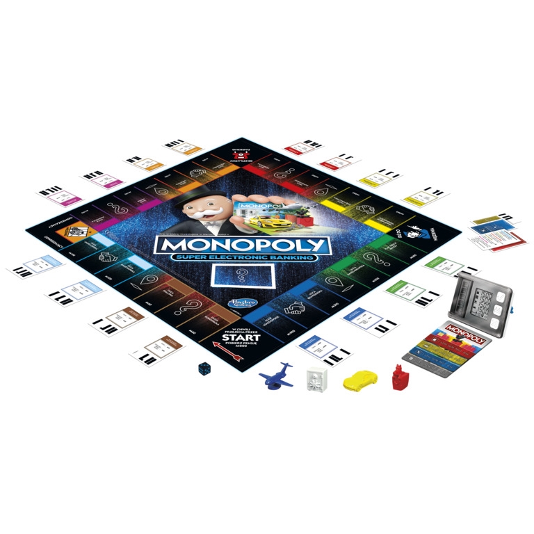 *****Gra MONOPOLY Super Electronic Banking E8978/6