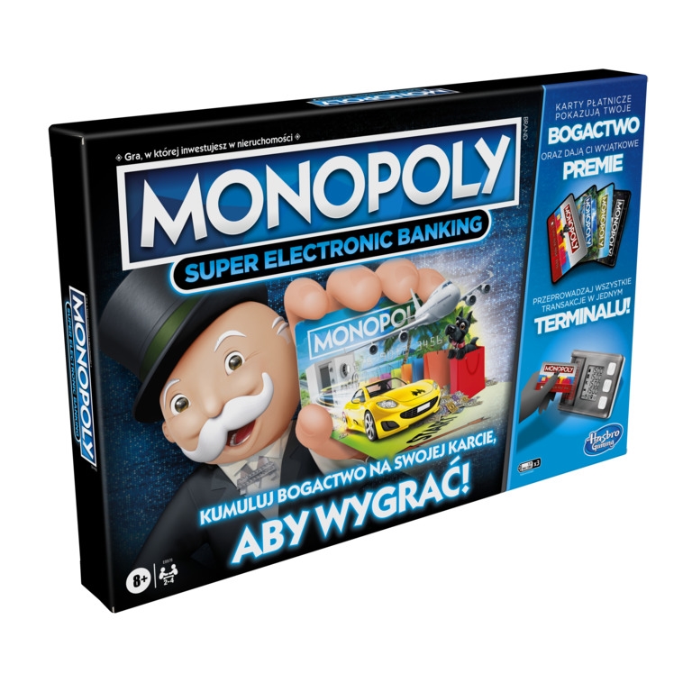 *****Gra MONOPOLY Super Electronic Banking E8978/6