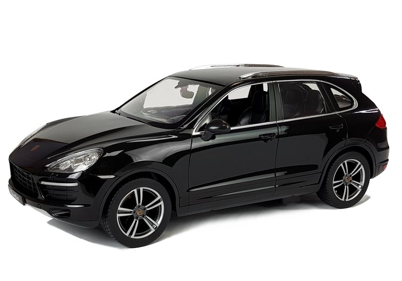 Auto R/C Porsche Cayenne Turbo Rastar 1:14 Czarne