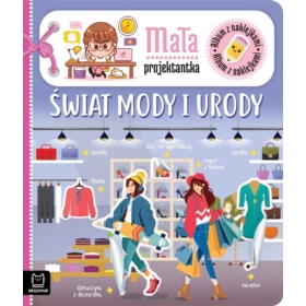 ALBUM Z NAKLEJKAMI ŚWIAT MODY I URODY