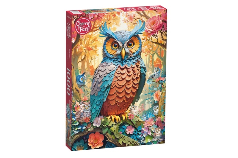 PUZZLE 1000 QUILLED OWL