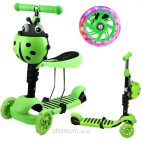 Hulajnoga balans Biedronka 3w1 ziel. 1017648