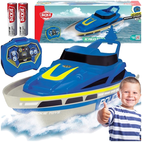 Dickie RC łódź policyjna 110-7003 on-line