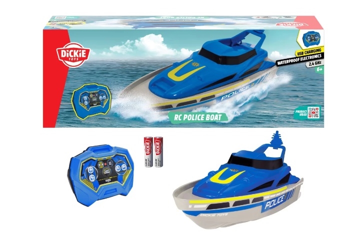 Dickie RC łódź policyjna 110-7003 on-line