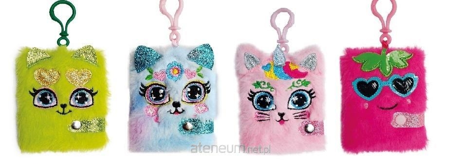 STNUX Notesik brelok mix 12szt/disp STN8547 98547