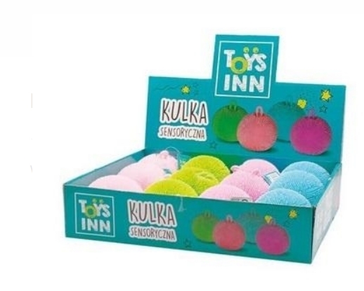 STNUX piłka gniotek mix 12szt/disp STN8486 98486