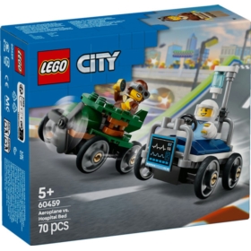 LEGO 60459 CITY ZESTAW WYŚCIGÓWEK SAMOCHÓD SAMOLOT