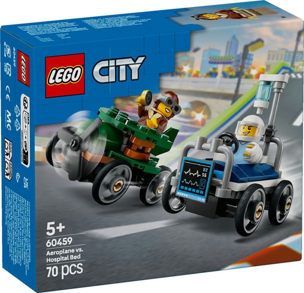 LEGO 60459 CITY ZESTAW WYŚCIGÓWEK SAMOCHÓD SAMOLOT