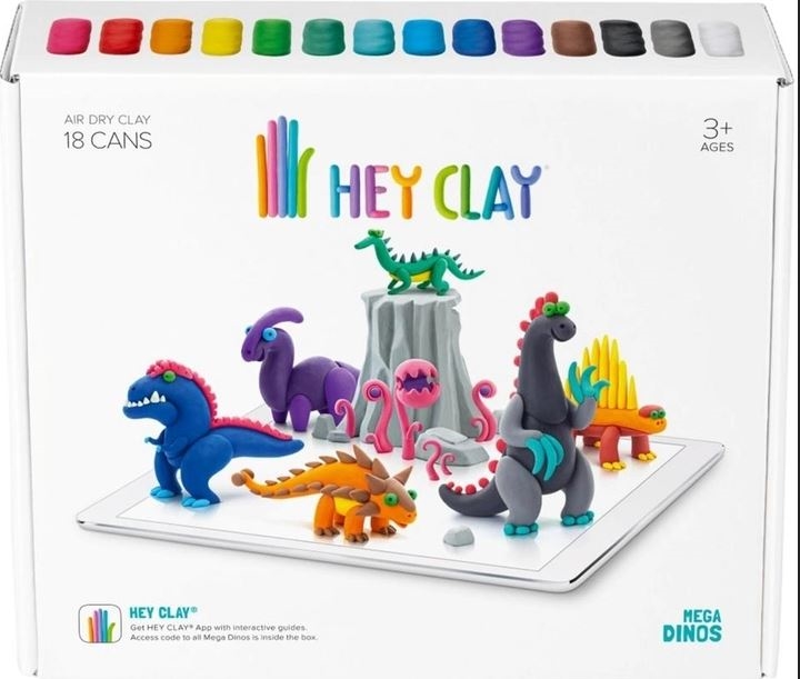 TMT HeyClay Masa plast.MegaDinos HCL18006CEE