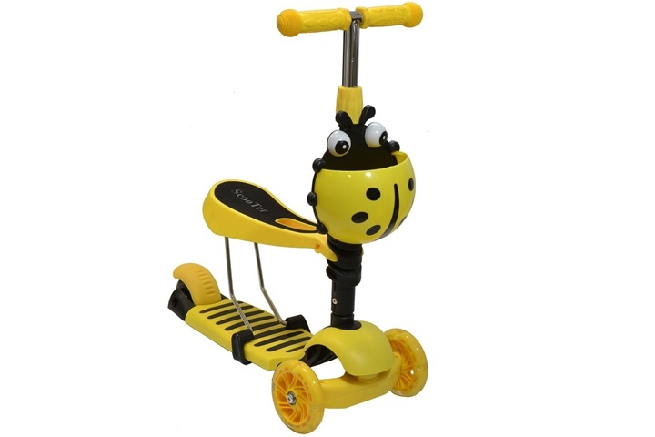 Hulajnoga balans 3w1 Biedronka żółta 1017686