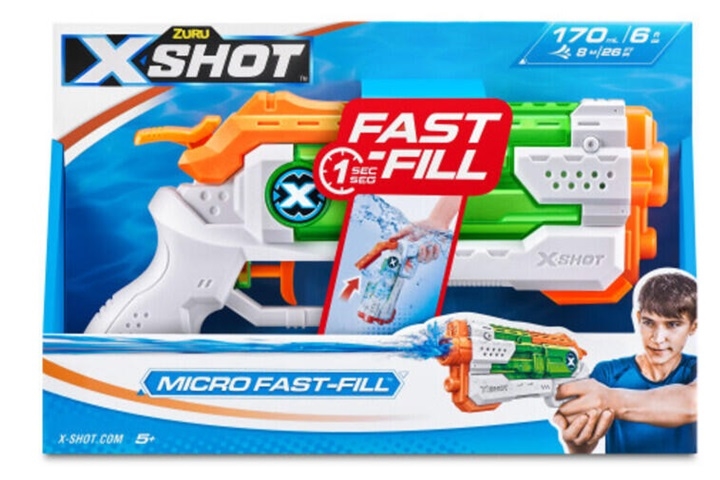 ZURU X-SHOT Wyrzutnia wod.MicroBl.56220 45508