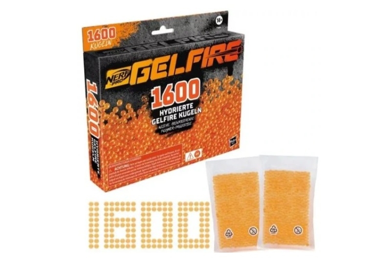 Nerf Gelfire kulki wodne 1600 F8681 94046