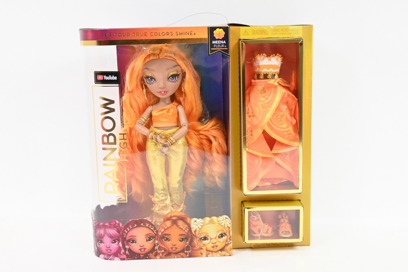 MGA Rainbow High lalka MeenaFleur żół.578277
