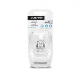 SUAVINEX SMOCZEK DO BUTELEK OKRAGŁY 4M+ SZYBKI