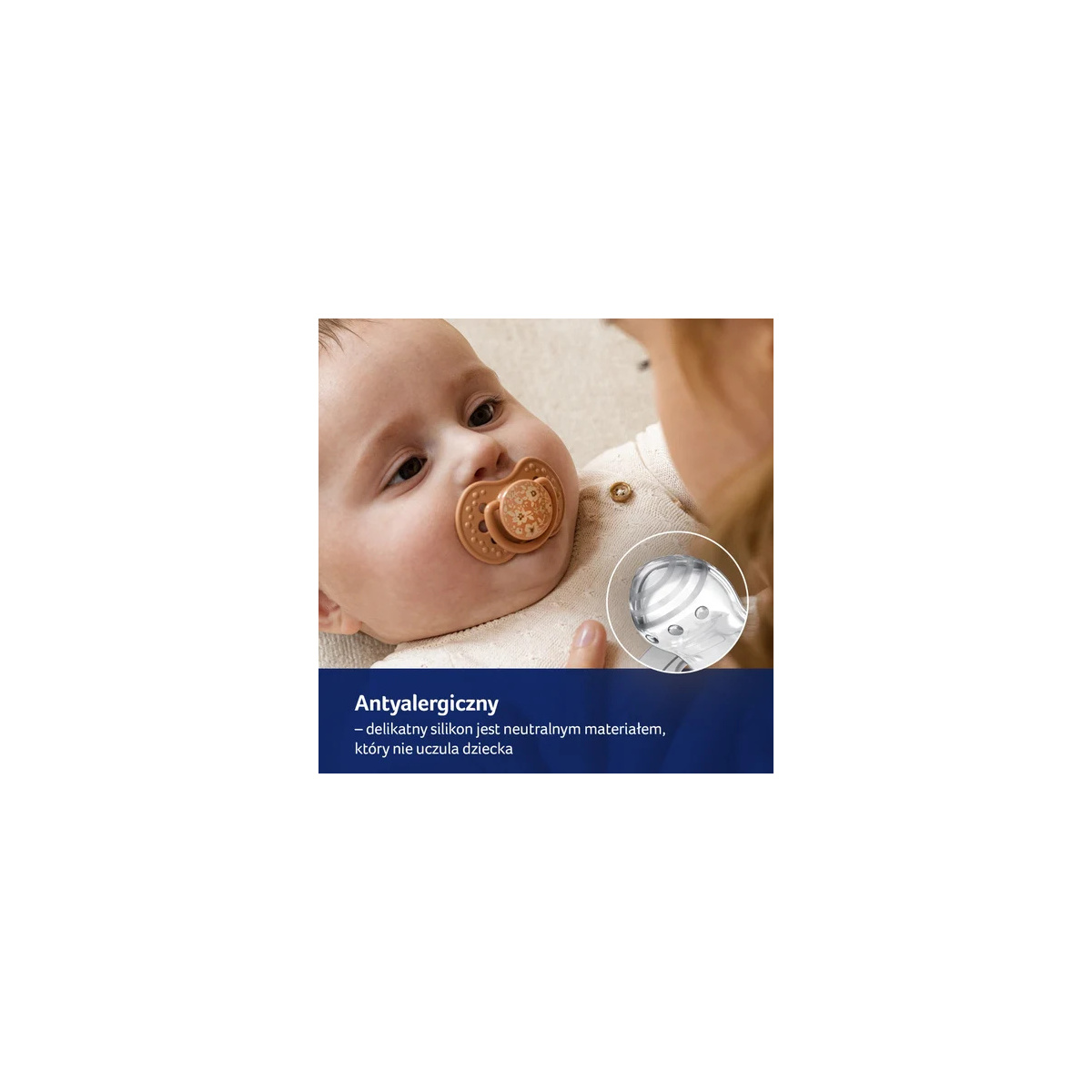 LOVI SMOCZEK SILIKONOWY 0-2M BABY SHOWER GIRL 22/900