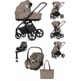 ZESTAW 4W1 VENICCI CLARO + MAXI COSI PEBBLE PRO 2 + BAZA ISOFIX